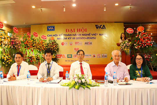 Đại hội Chi hội kế toán hành nghề Việt Nam (VICA) nhiệm kỳ 3 (2020 – 2025) – Kỳ Đại hội có nhiều dấu ấn